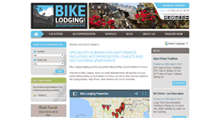 Desktop Screenshot of bikelodging.com